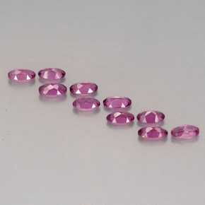 Granato rodolite naturale viola da  ct, taglio ovale, VS