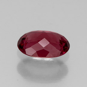 Granato rodolite naturale rosso da 1,22 ct, taglio ovale, VVS