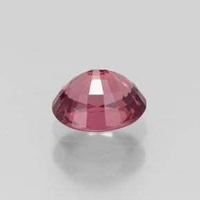 Granato rodolite naturale rosso da 0,70 ct, taglio ovale, VS