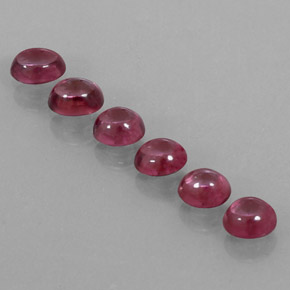 Granato rodolite naturale rosso da  ct, trasparente, trasparente/traslucido