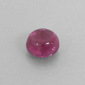 Granato Rodolite Rosso lampone naturale da 1.28 ct, Trasparente, Trasparente/Traslucido