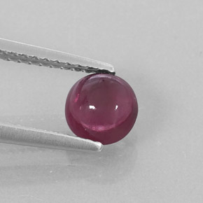 Granato rodolite naturale rosso da 1,19 ct, trasparente, trasparente/traslucido