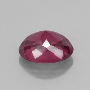 Granato rodolite naturale rosso da 2,57 ct, taglio ovale, VS