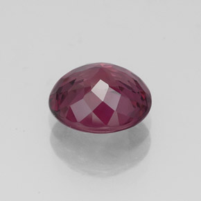 Granato rodolite naturale rosso da 2,33 ct, taglio ovale, VVS-VS