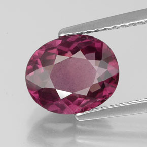 Granato rodolite naturale rosso da 2,83 ct, taglio ovale, VS-SI