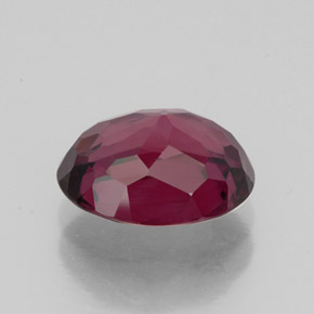 Granato rodolite naturale rosso da 2,86 ct, taglio ovale, VVS-VS