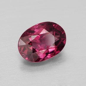 Granato rodolite naturale rosso da 1,94 ct, taglio ovale, VVS-VS