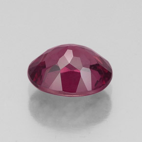 Granato rodolite naturale rosso da 1,95 ct, taglio ovale, VS