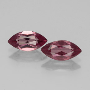 Granato rodolite naturale rosso da  ct, marchesa, VS