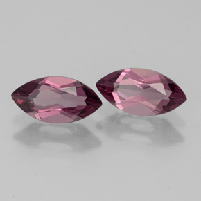 Granato rodolite naturale rosso da  ct, marchesa, VS