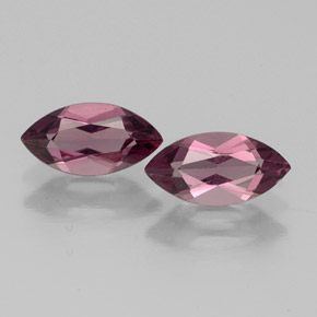 Granato rodolite naturale rosso da  ct, marchesa, VS