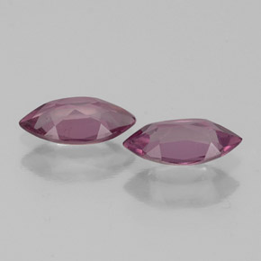 Granato rodolite naturale rosso da  ct, marchesa, VS