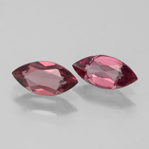 Granato rodolite naturale rosso da  ct, marchesa, VVS-VS