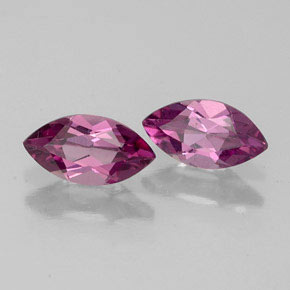 Granato rodolite naturale rosso da  ct, marchesa, VVS-VS