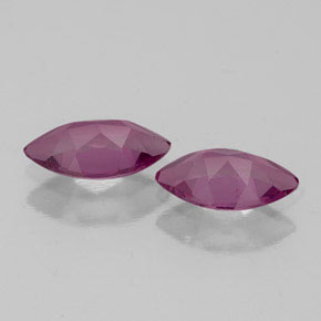 Granato rodolite naturale rosso da  ct, marchesa, VVS-VS