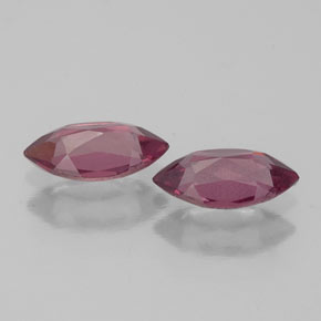 Granato rodolite naturale rosso da  ct, marchesa, VS