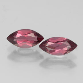 Granato rodolite naturale rosso da  ct, marchesa, VS