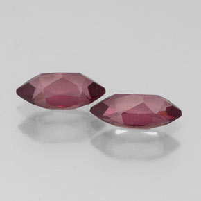 Granato rodolite naturale rosso da  ct, marchesa, VS