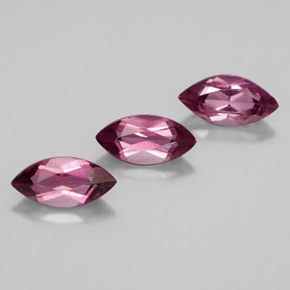 Granato rodolite naturale rosso da  ct, marchesa, VS