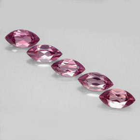 Granato rodolite naturale rosso da  ct, marchesa, VVS-VS
