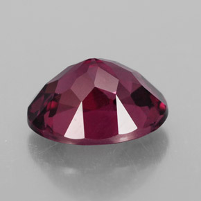 Granato rodolite naturale rosso da 1,77 ct, taglio ovale, VS-SI