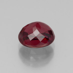Granato rodolite naturale rosso da 2,68 ct, taglio ovale, VS