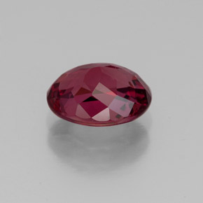 Granato rodolite naturale rosso da 2,07 ct, taglio ovale, VS
