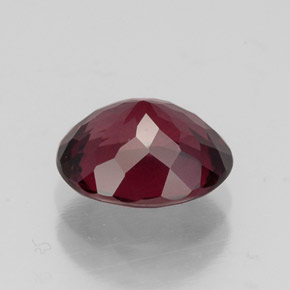 Granato rodolite naturale rosso da 2,21 ct, taglio ovale, VVS-VS
