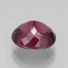 Granato Rodolite Rosso lampone naturale da 2.95 ct, Taglio ovale, VS