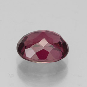 Granato rodolite naturale rosso da 2,16 ct, taglio ovale, VS