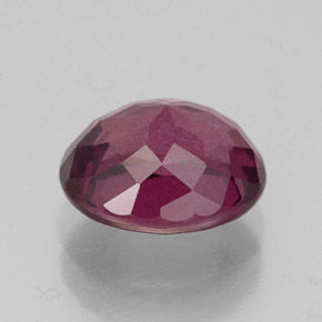 Granato rodolite naturale rosso da 2,60 ct, taglio ovale, VS