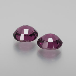 Granato rodolite naturale rosso da 2,90 ct, taglio ovale, VVS-VS