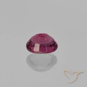 Granato rodolite Magenta-Rosa naturale da 1.52 ct, Ovale, VS