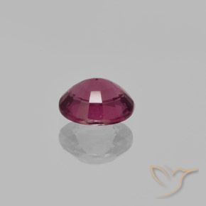 Granato rodolite Viola medio naturale da 1.43 ct, Ovale, VS
