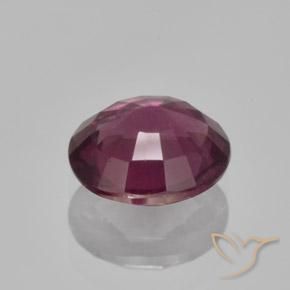 Granato rodolite naturale porpora da 1,60 ct, taglio ovale, VS
