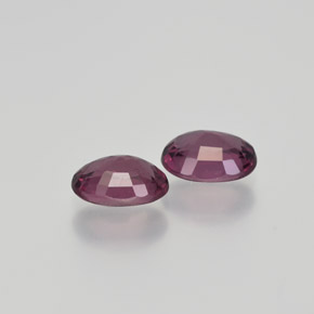 Granato rodolite naturale porpora da 2,12 ct, taglio ovale, VS