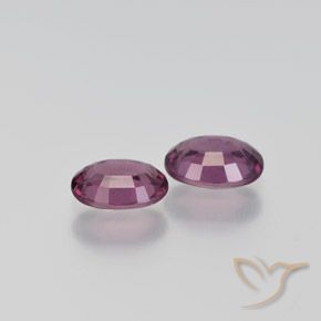 Gemme di Granato rodolite Uva naturale da 1.95 ct, Ovale, VS