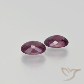 Gemme di Granato rodolite Magenta-Rosa naturale da 1.99 ct, Ovale, VS