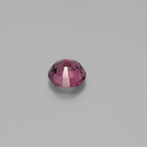 Granato rodolite naturale rosso da 0,85 ct, taglio rotondo, VS