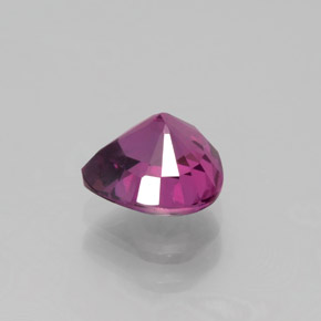 Granato Rodolite Rosso lampone naturale da 1.43 ct, Forma a pera, VS
