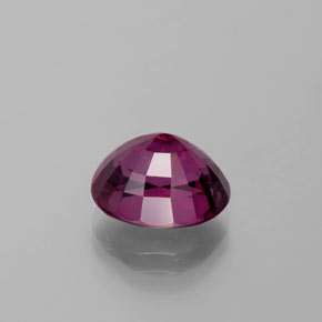 Granato Rodolite Rosso lampone naturale da 5.25 ct, Taglio ovale, VVS-VS