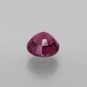 Granato Rodolite Rosso lampone naturale da 1.30 ct, Taglio rotondo, VS