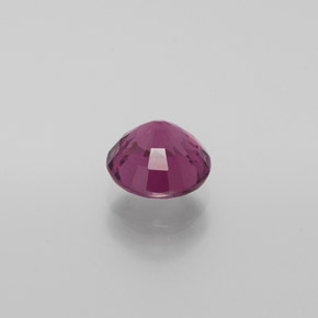 Granato rodolite naturale rosso da 1,21 ct, taglio rotondo, VS