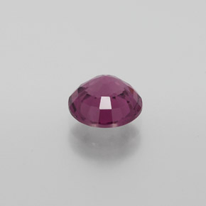 Granato Rodolite Rosso lampone naturale da 1.30 ct, Taglio rotondo, VS