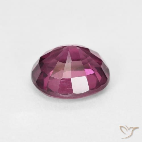 Granato rodolite Viola medio naturale da 1.82 ct, Ovale, VS