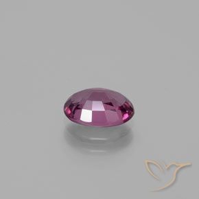 Granato rodolite Viola scuro naturale da 1.50 ct, Ovale, VS