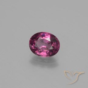 Granato rodolite Magenta-rosa intenso Deep naturale da 1.62 ct, Ovale, VS