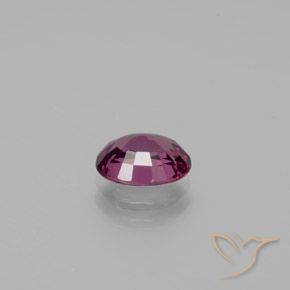Granato rodolite Rosa intenso Bacca Viola naturale da 1.40 ct, Ovale, VS