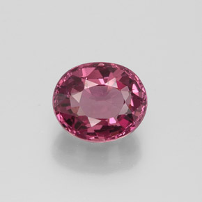 Granato rodolite naturale porpora da 1,69 ct, taglio ovale, VVS-VS