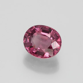 Granato rodolite naturale porpora da 1,69 ct, taglio ovale, VVS-VS